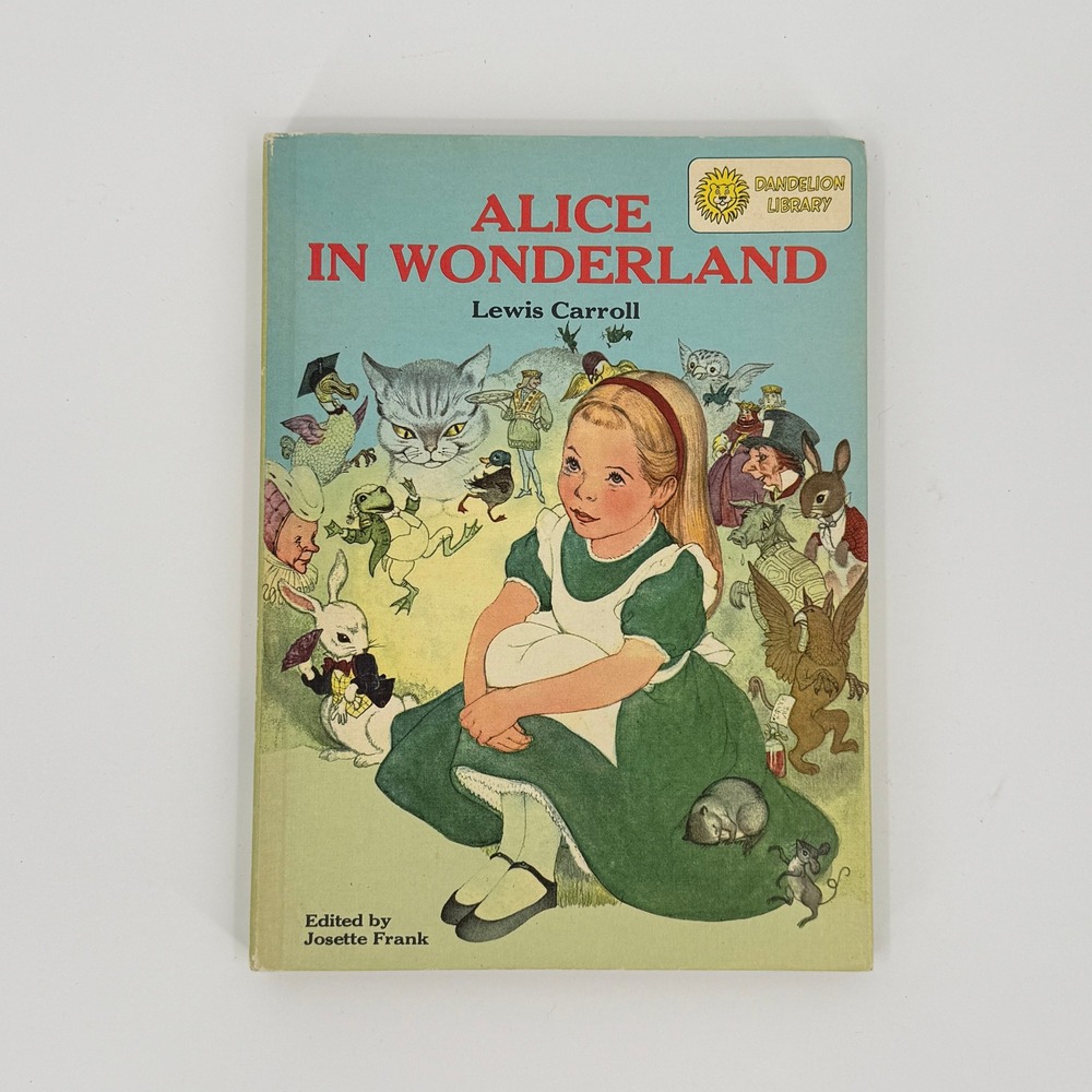 Random House Dandelion Library Peter Pan Alice in Wonderland Flip Book Hardcover